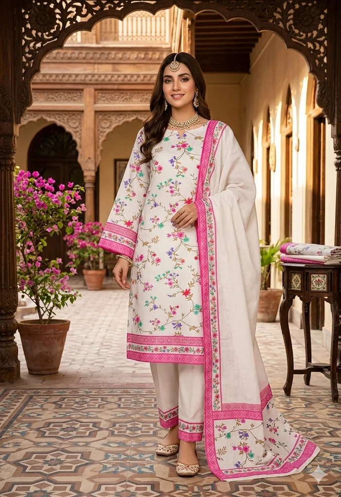 Embroidered Suit Pakistani outfit